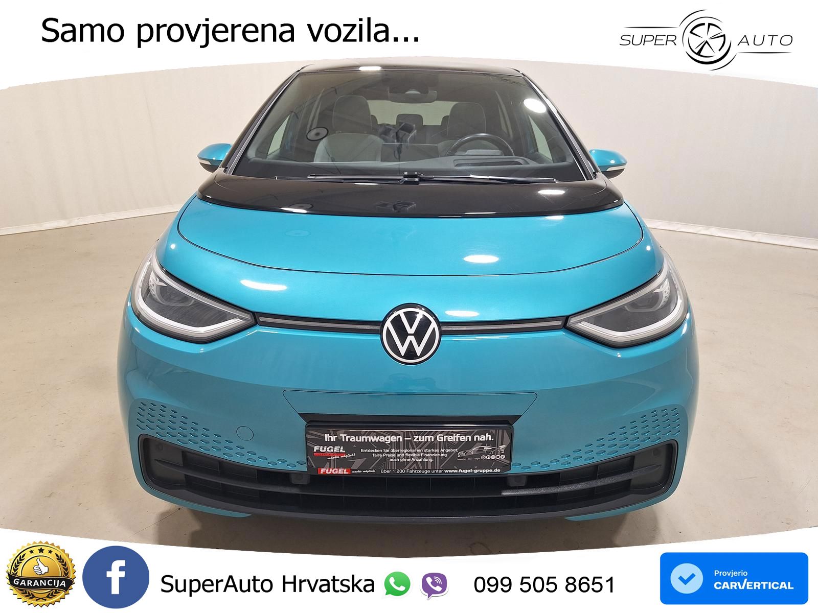 Volkswagen ID.3 Pro Performance 62 kWh (204 KS) LED+GR SJED+ACC