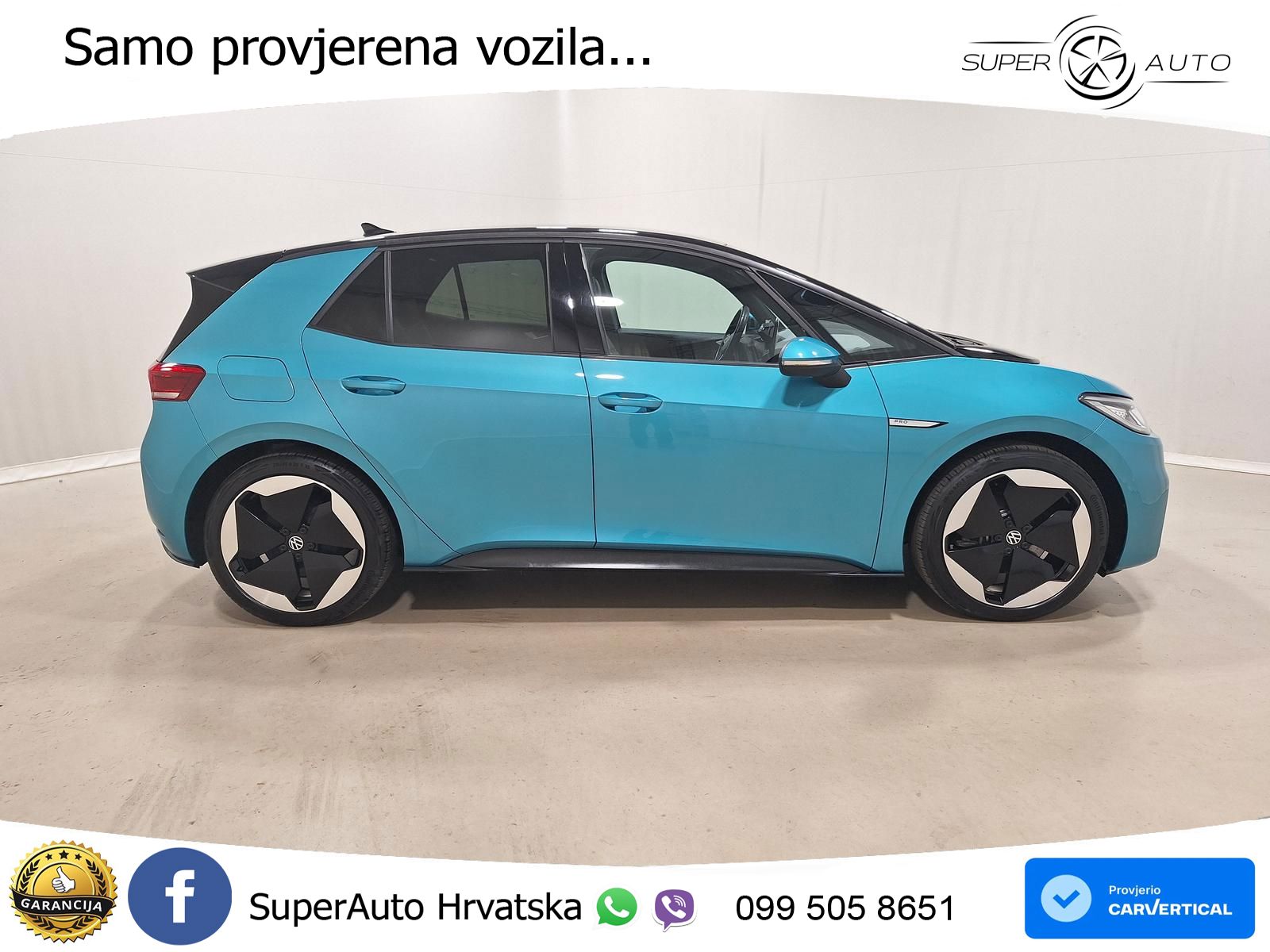 Volkswagen ID.3 Pro Performance 62 kWh (204 KS) LED+GR SJED+ACC