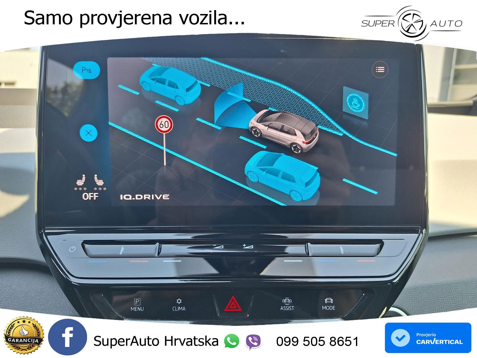 Volkswagen ID.3 Pro Performance 62 kWh (204 KS) LED+GR SJED+ACC