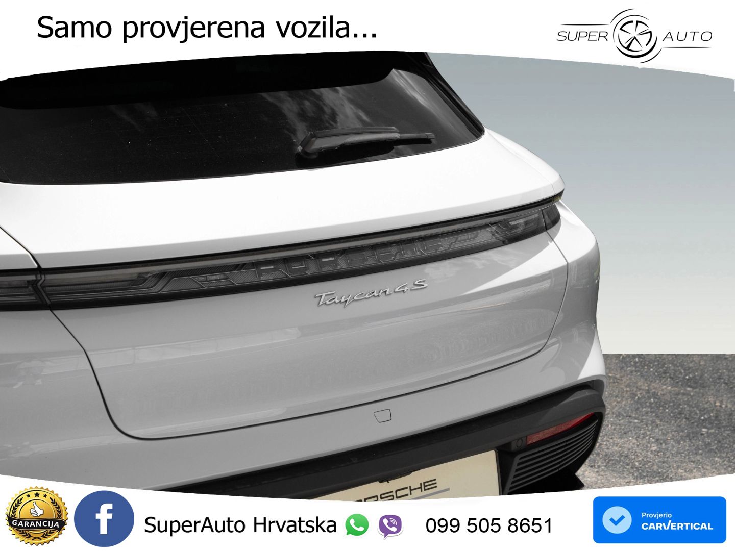 Porsche Taycan Cross Turismo 4S 105 kWh (598 KS)