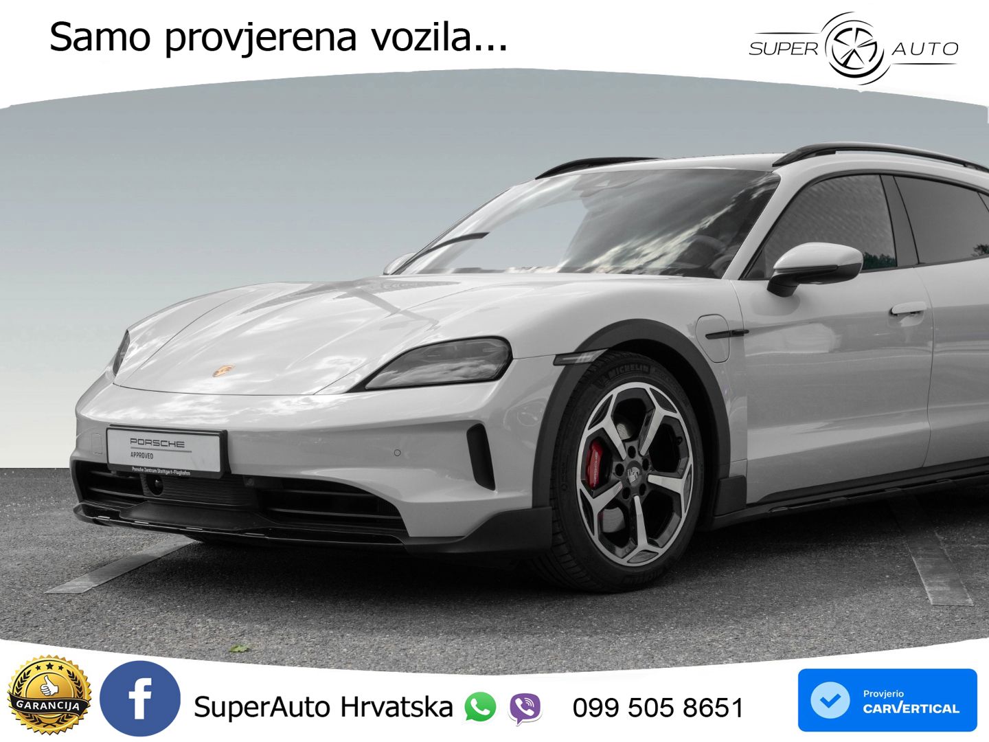 Porsche Taycan Cross Turismo 4S 105 kWh (598 KS)
