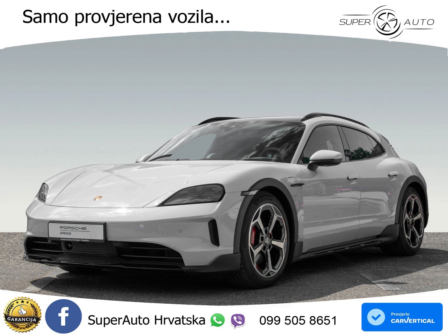 Porsche Taycan Cross Turismo 4S 105 kWh (598 KS)