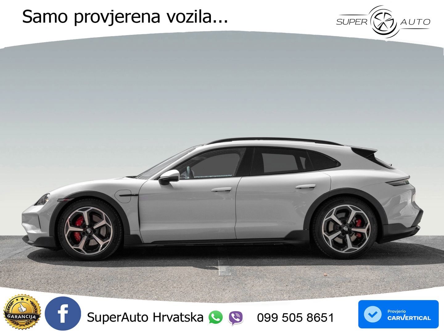 Porsche Taycan Cross Turismo 4S 105 kWh (598 KS)