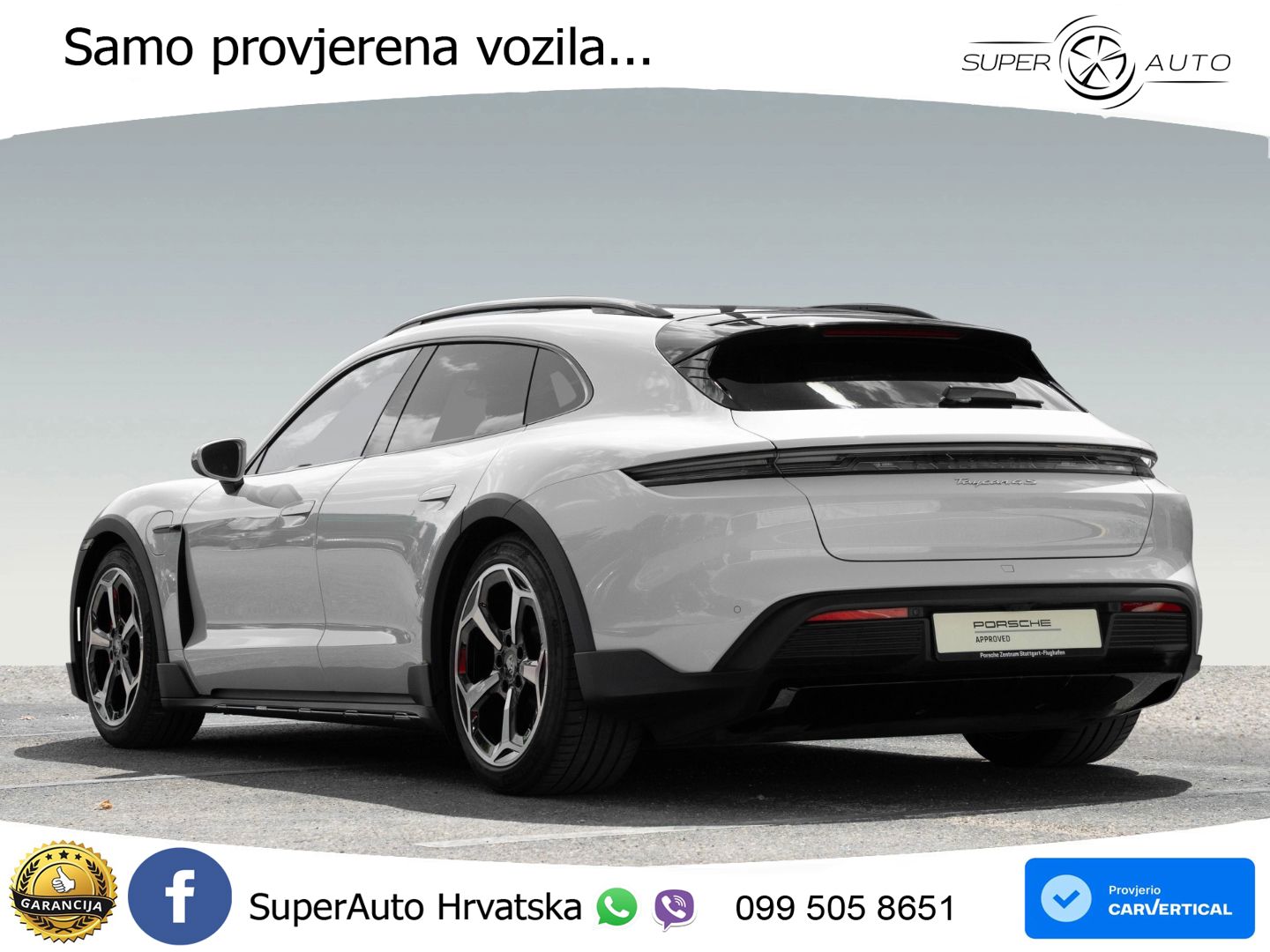 Porsche Taycan Cross Turismo 4S 105 kWh (598 KS)
