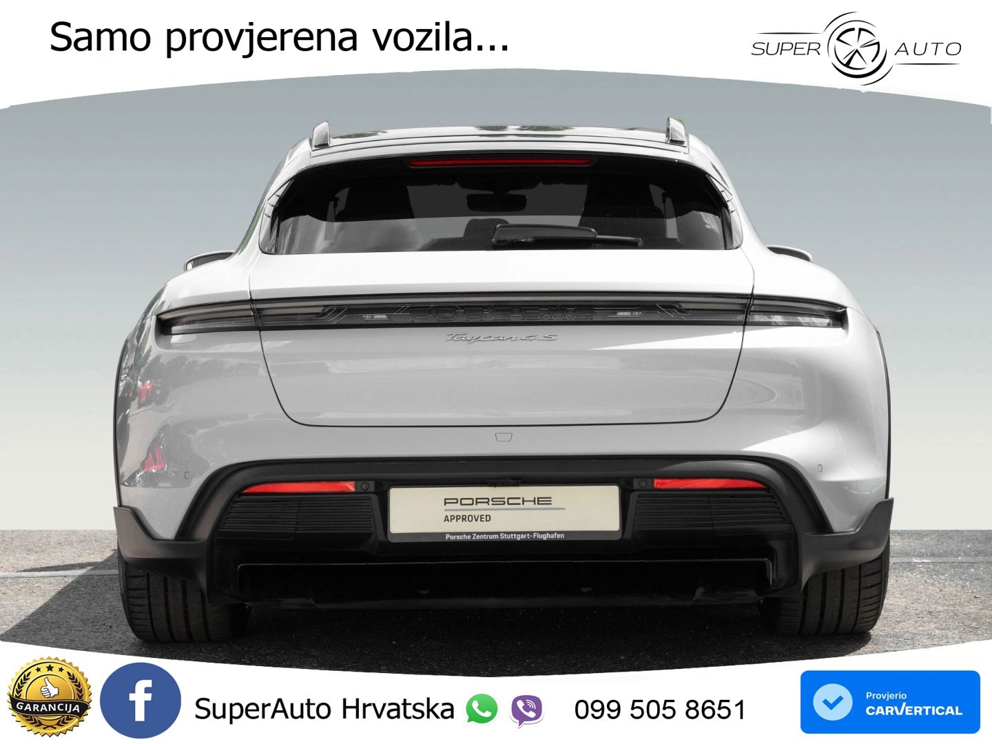 Porsche Taycan Cross Turismo 4S 105 kWh (598 KS)