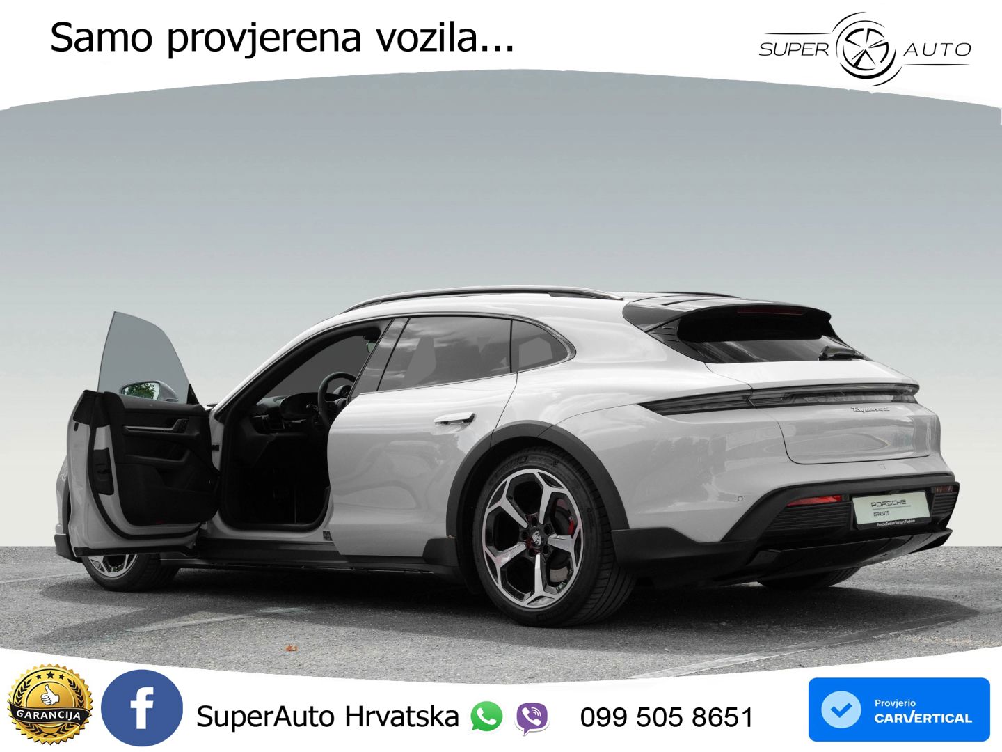 Porsche Taycan Cross Turismo 4S 105 kWh (598 KS)
