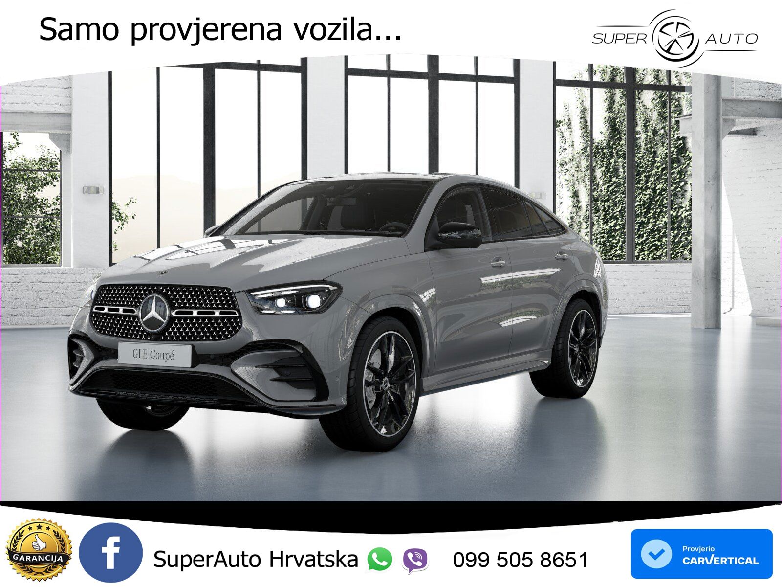 Mercedes GLE Coupe 450d (367 KS) EQ Boost 4MATIC 9G-TRONIC AMG LED+GR SJED+ACC