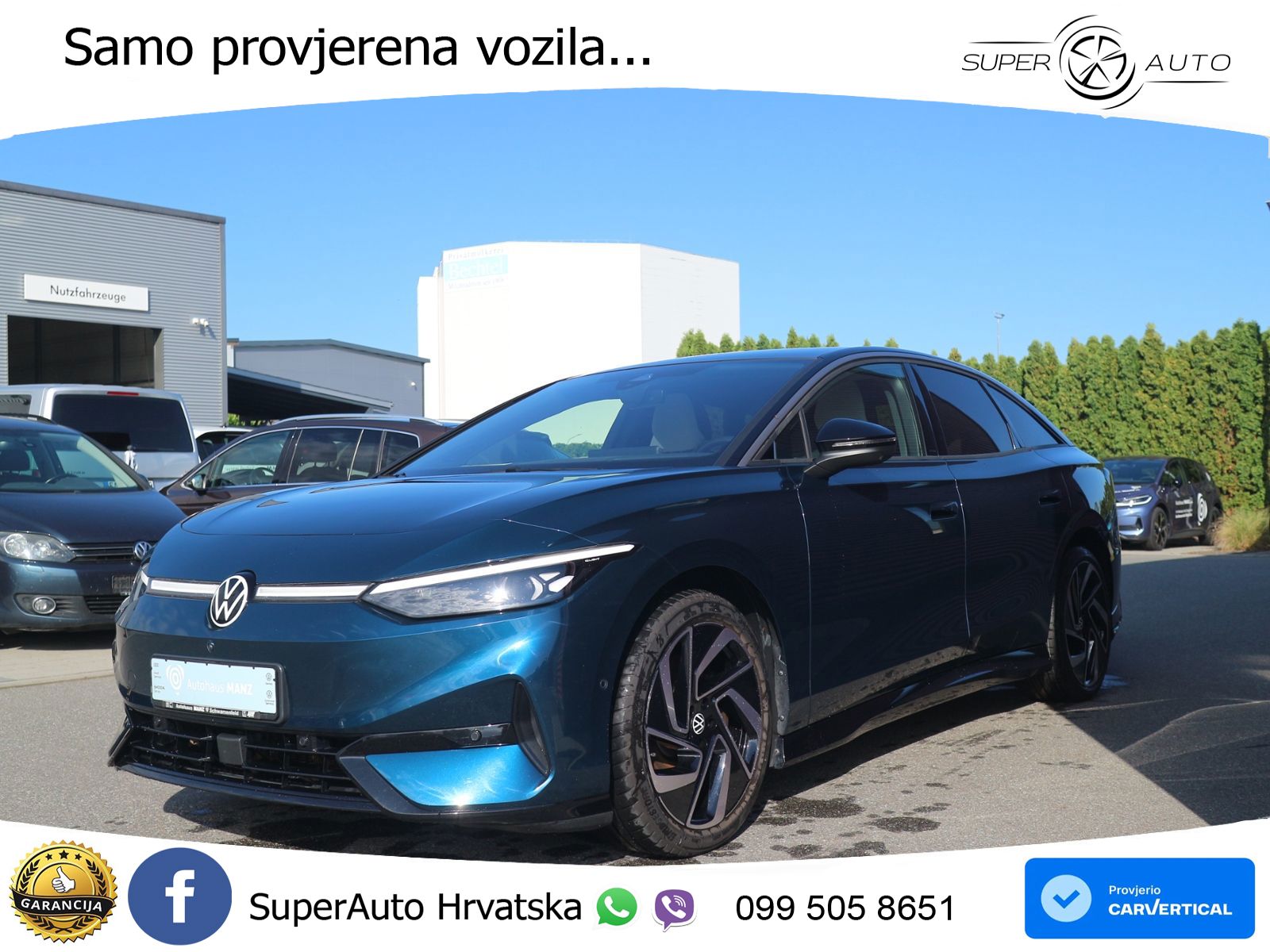 Volkswagen ID.7 Pro 82 kWh (286 KS)