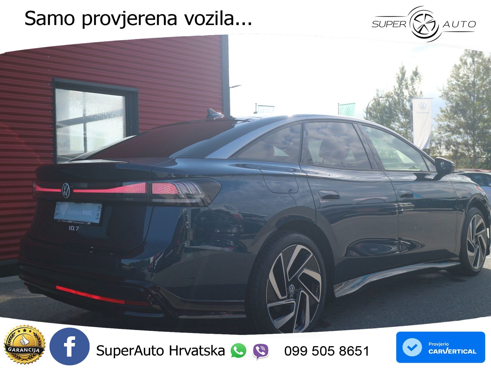 Volkswagen ID.7 Pro 82 kWh (286 KS)