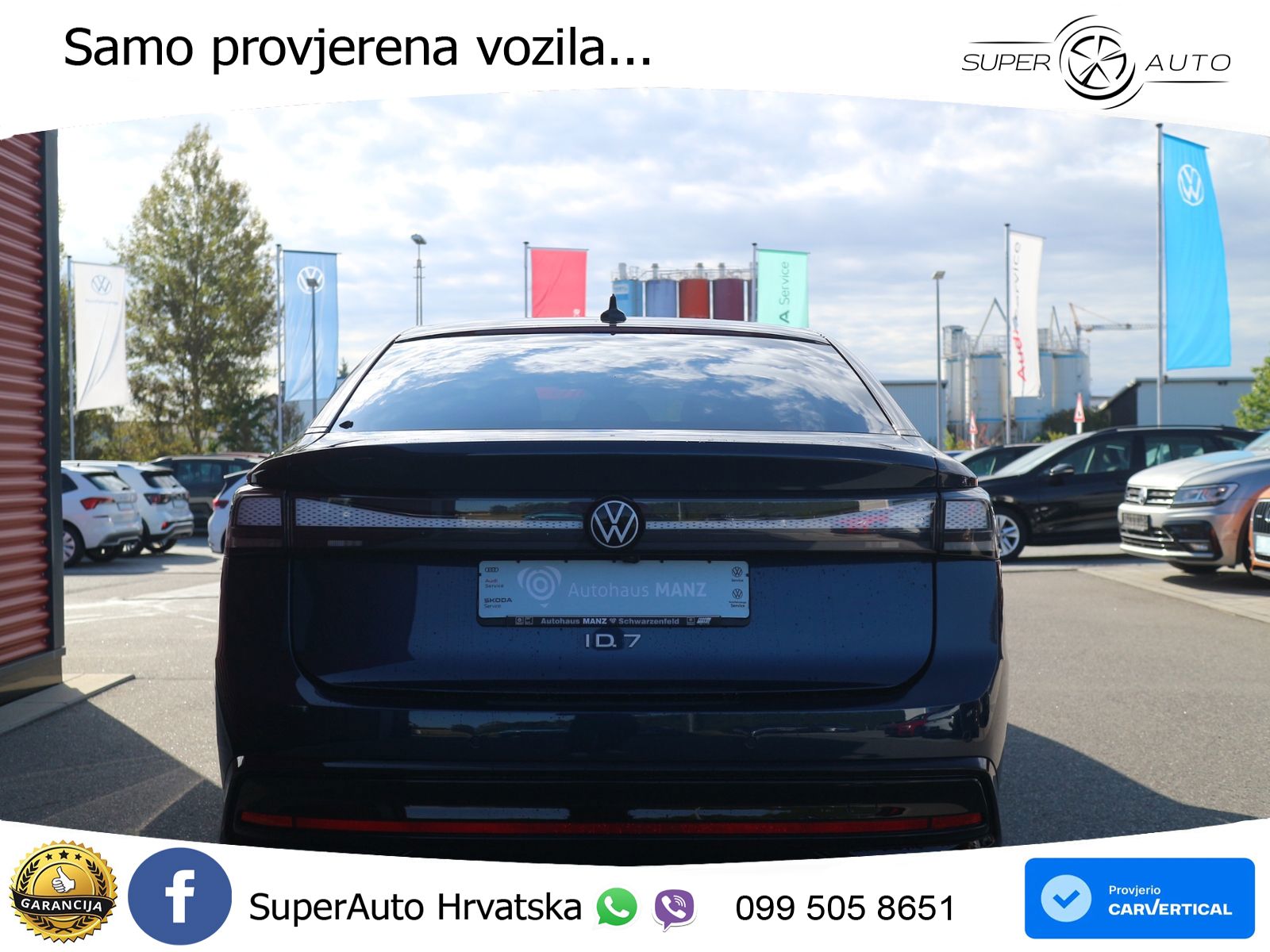 Volkswagen ID.7 Pro 82 kWh (286 KS)