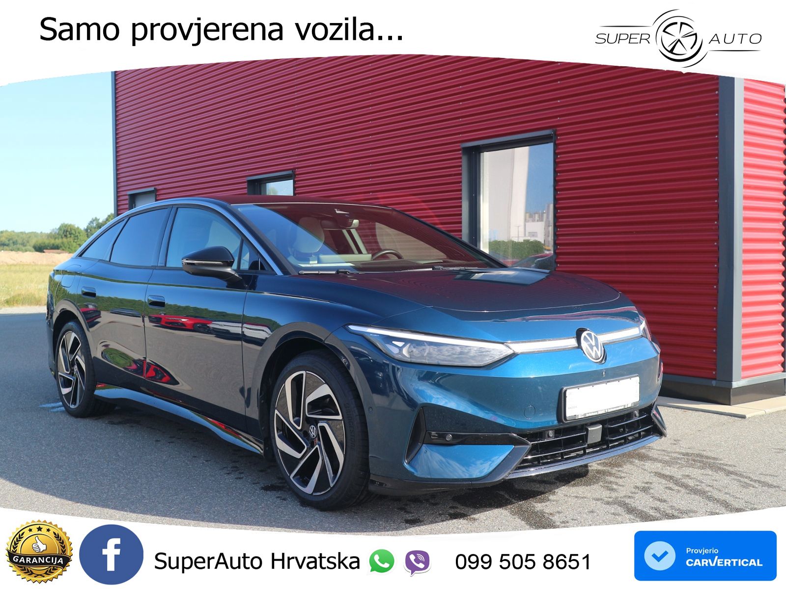 Volkswagen ID.7 Pro 82 kWh (286 KS)