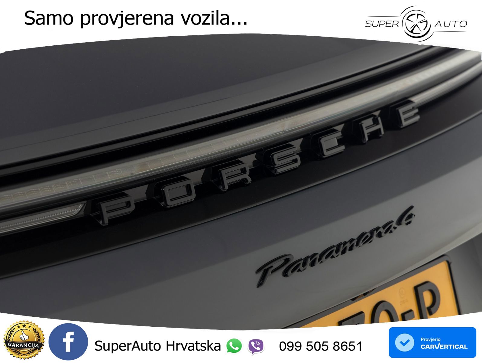 Porsche Panamera 4 2.9 V6 (470 KS) E-Hybrid PDK LED+GR SJED+ACC