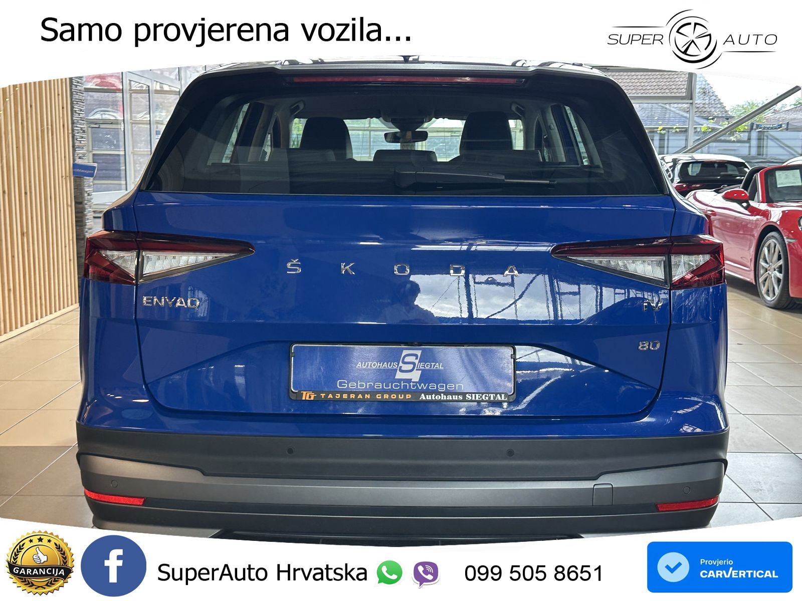 Škoda Enyaq iV 80 82 kWh (204 KS) Loft LED+GR SJED+ACC
