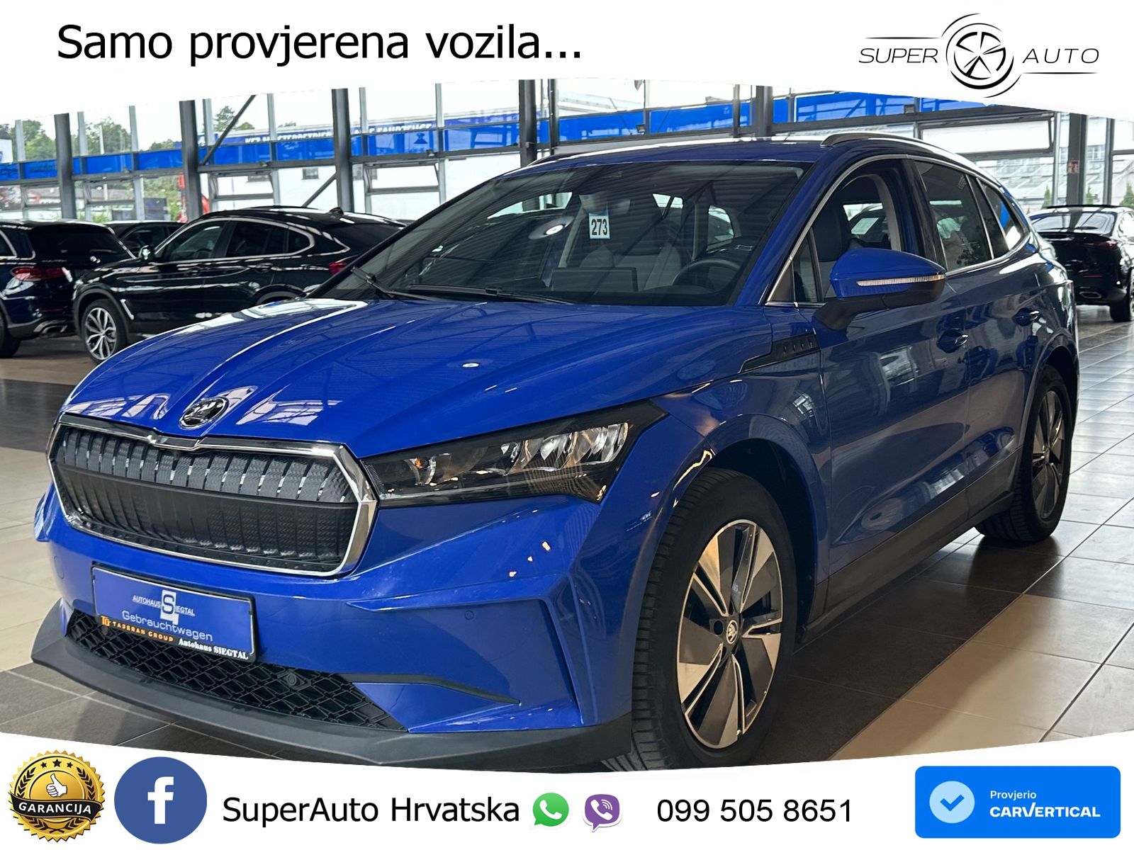 Škoda Enyaq iV 80 82 kWh (204 KS) Loft LED+GR SJED+ACC