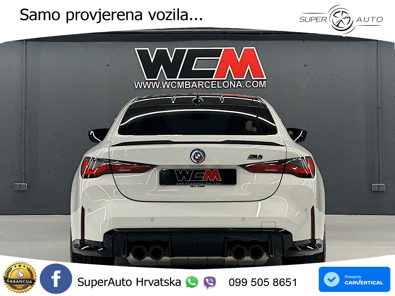 BMW M4 Competition 3.0 (510 KS) Steptronic