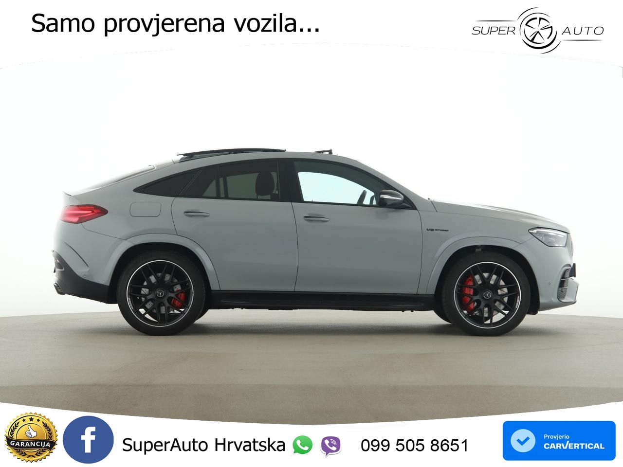 Mercedes AMG GLE Coupe 63 S V8 (612 KS) EQ Boost 4MATIC+ AMG SPEEDSHIFT TCT 9G LED+GR SJED+ACC