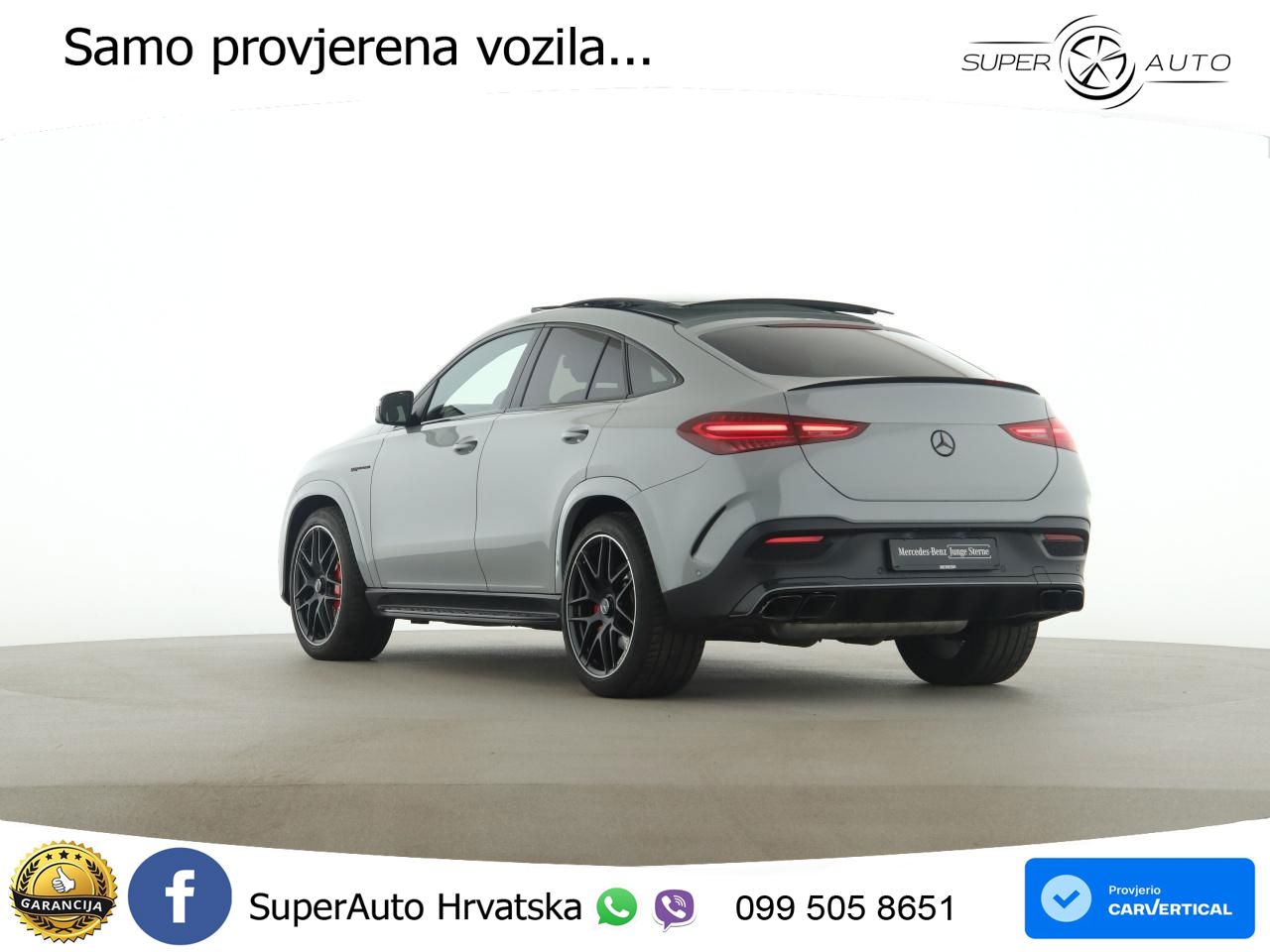 Mercedes AMG GLE Coupe 63 S V8 (612 KS) EQ Boost 4MATIC+ AMG SPEEDSHIFT TCT 9G LED+GR SJED+ACC