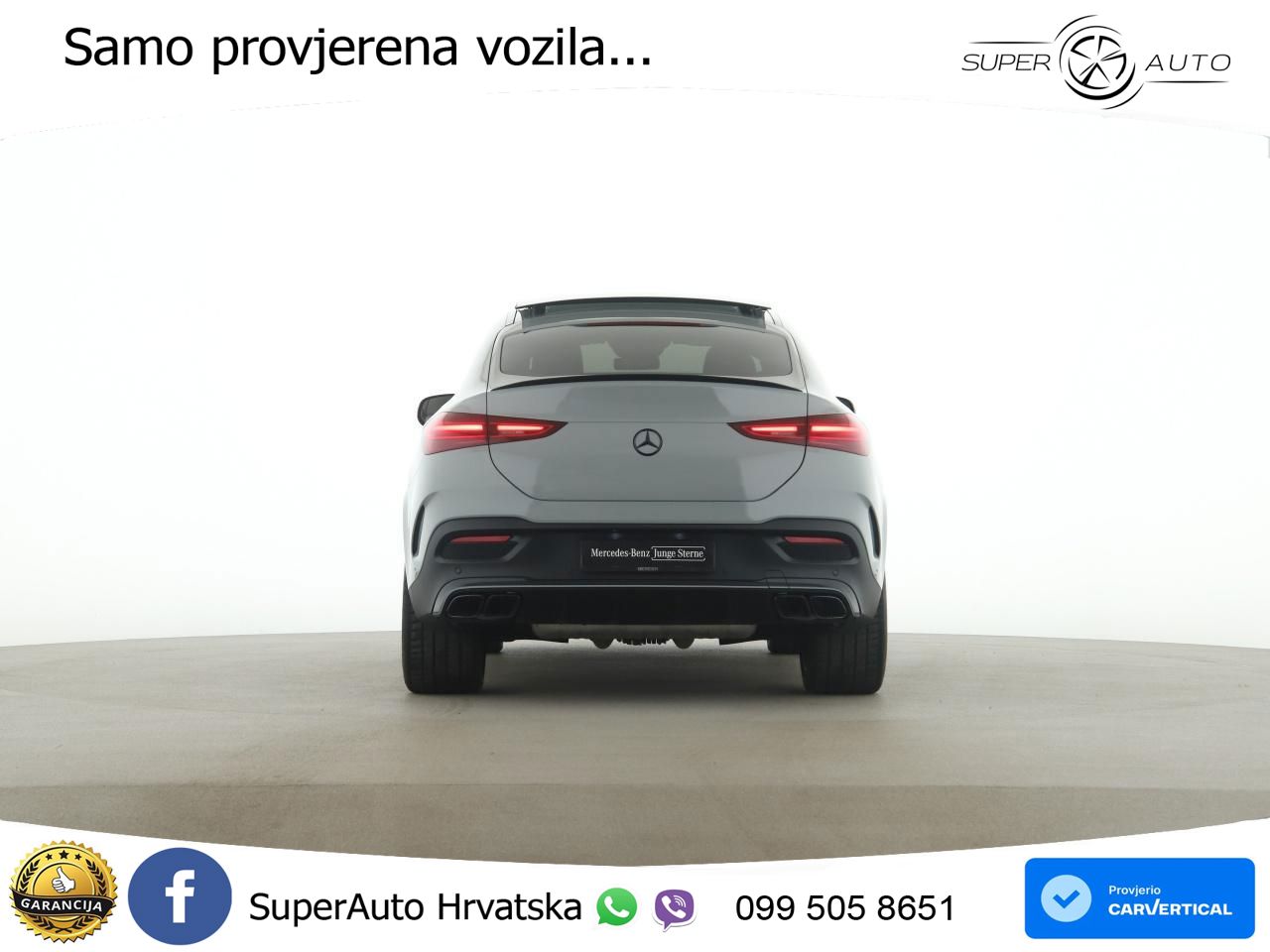 Mercedes AMG GLE Coupe 63 S V8 (612 KS) EQ Boost 4MATIC+ AMG SPEEDSHIFT TCT 9G LED+GR SJED+ACC