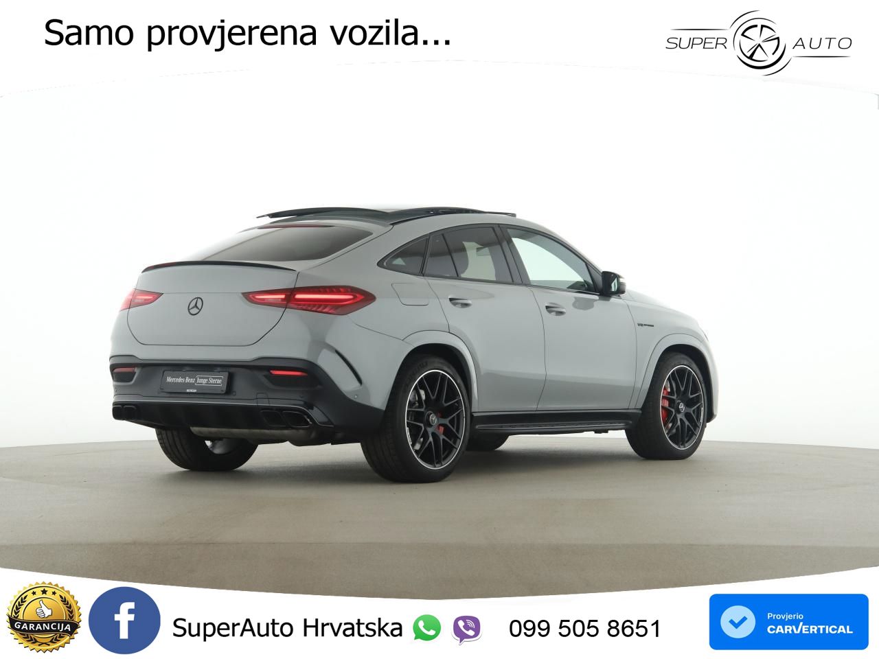 Mercedes AMG GLE Coupe 63 S V8 (612 KS) EQ Boost 4MATIC+ AMG SPEEDSHIFT TCT 9G LED+GR SJED+ACC