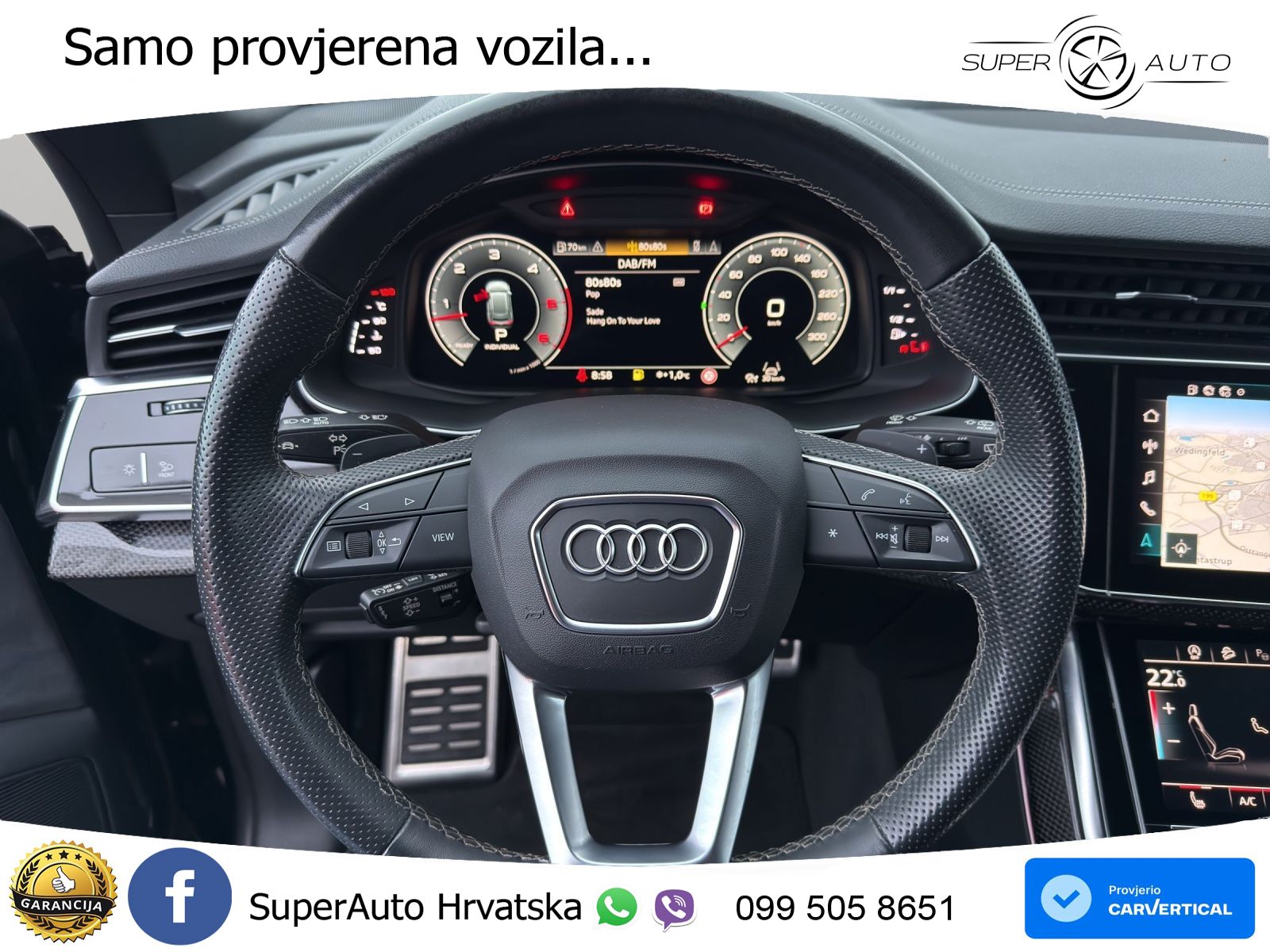 Audi Q8 50 TDI V6 (286 KS) quattro Tiptronic