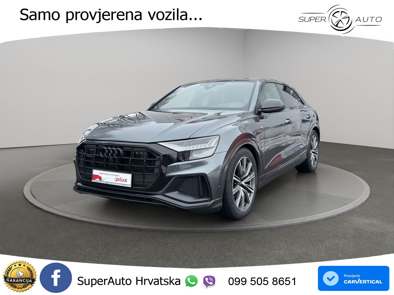 Audi Q8 50 TDI V6 (286 KS) quattro Tiptronic
