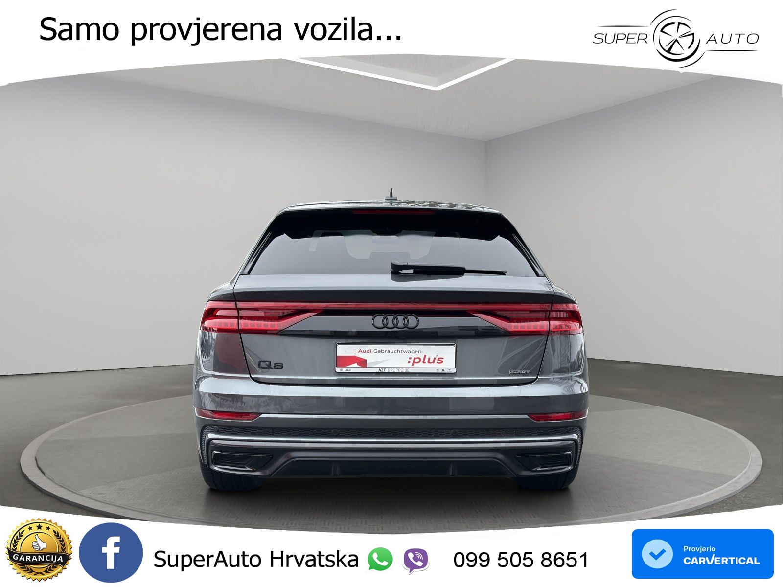 Audi Q8 50 TDI V6 (286 KS) quattro Tiptronic