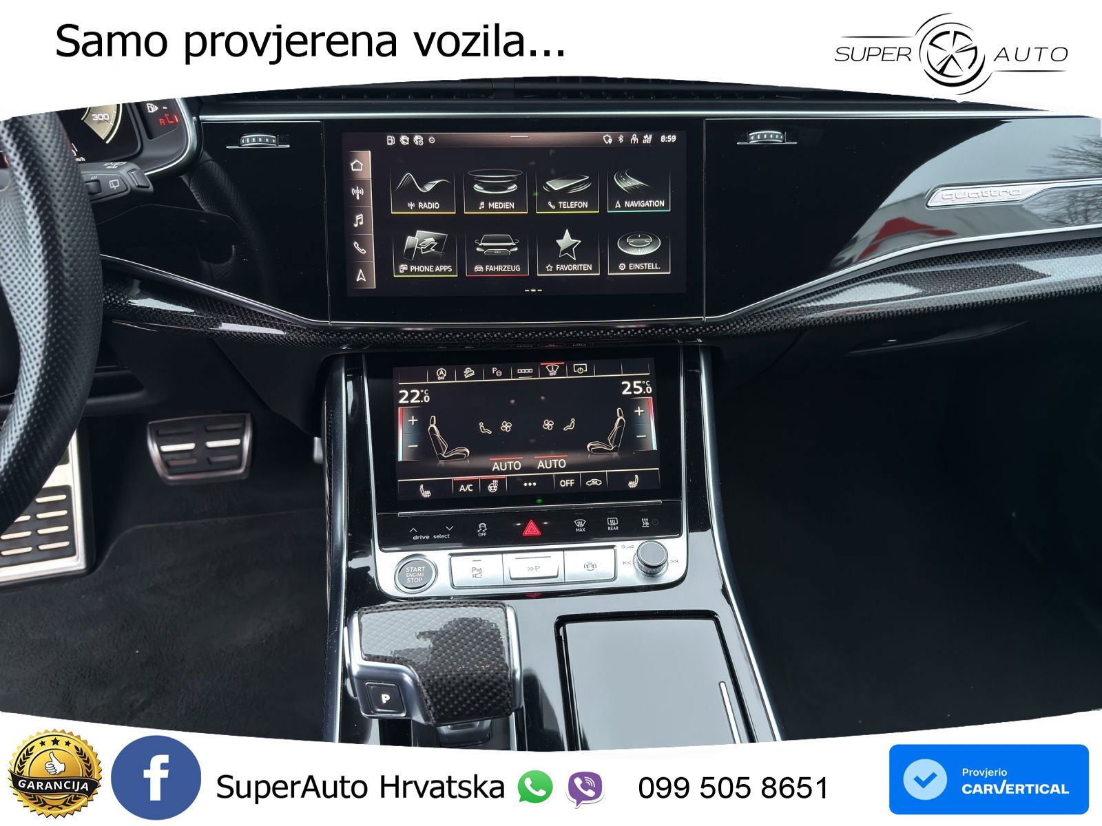 Audi Q8 50 TDI V6 (286 KS) quattro Tiptronic