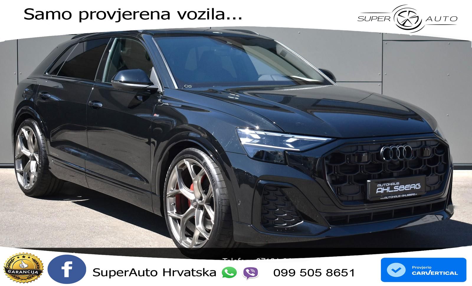 Audi Q8 50 TDI V6 (286 KS) quattro Tiptronic