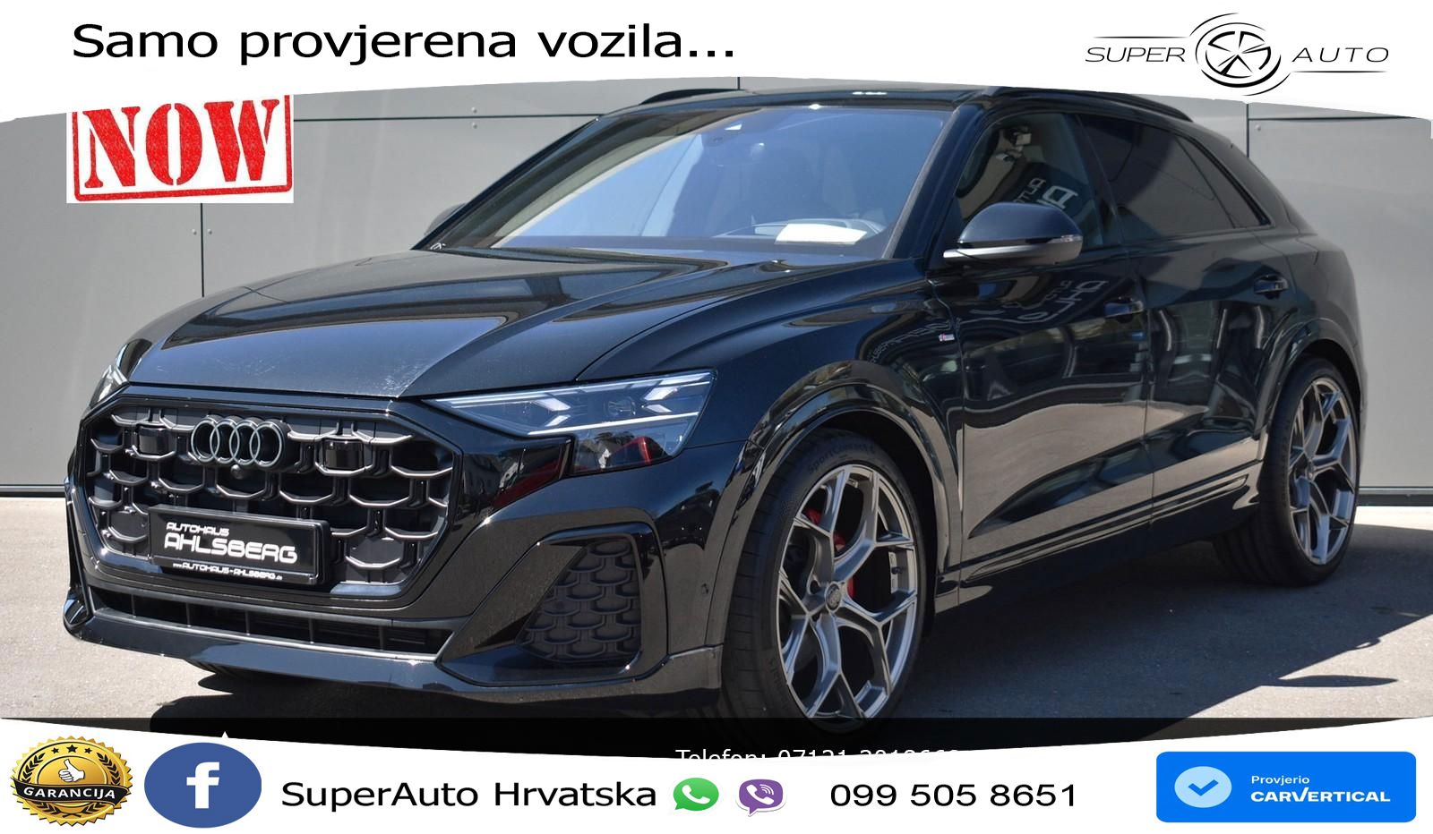 Audi Q8 50 TDI V6 (286 KS) quattro Tiptronic