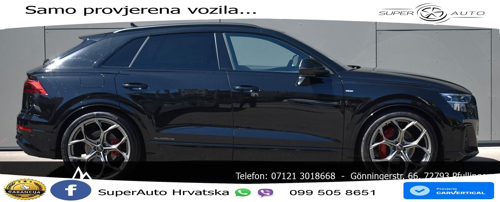 Audi Q8 50 TDI V6 (286 KS) quattro Tiptronic
