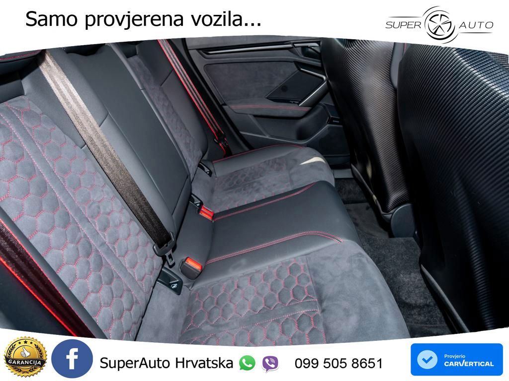 Audi RS3 Sedan 2.5 TFSI (400 KS) quattro S tronic LED+GR SJED+ACC