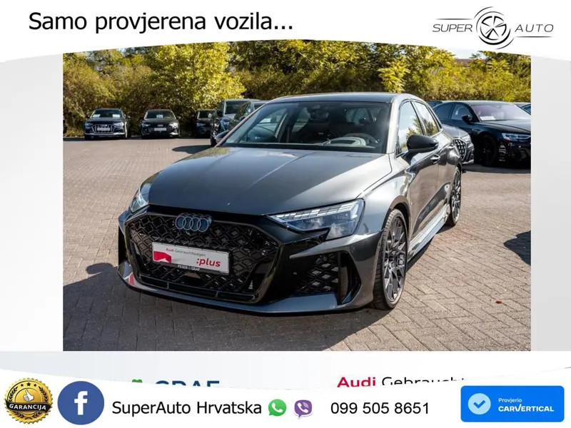 Audi RS3 Sedan 2.5 TFSI (400 KS) quattro S tronic LED+GR SJED+ACC