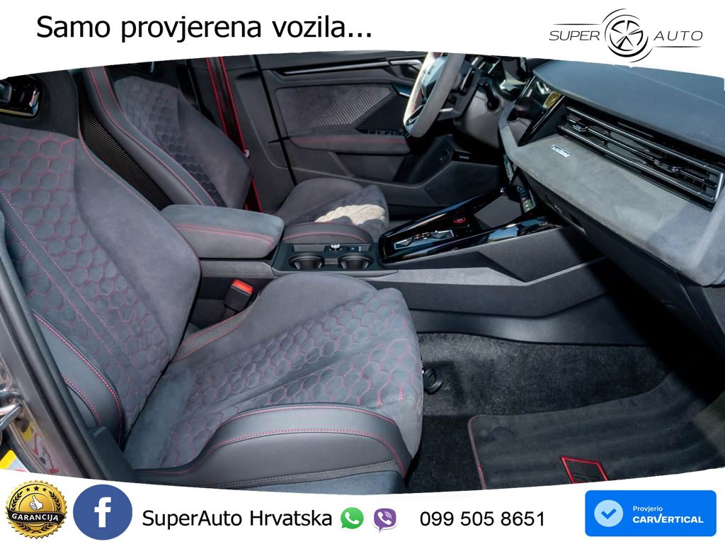 Audi RS3 Sedan 2.5 TFSI (400 KS) quattro S tronic LED+GR SJED+ACC