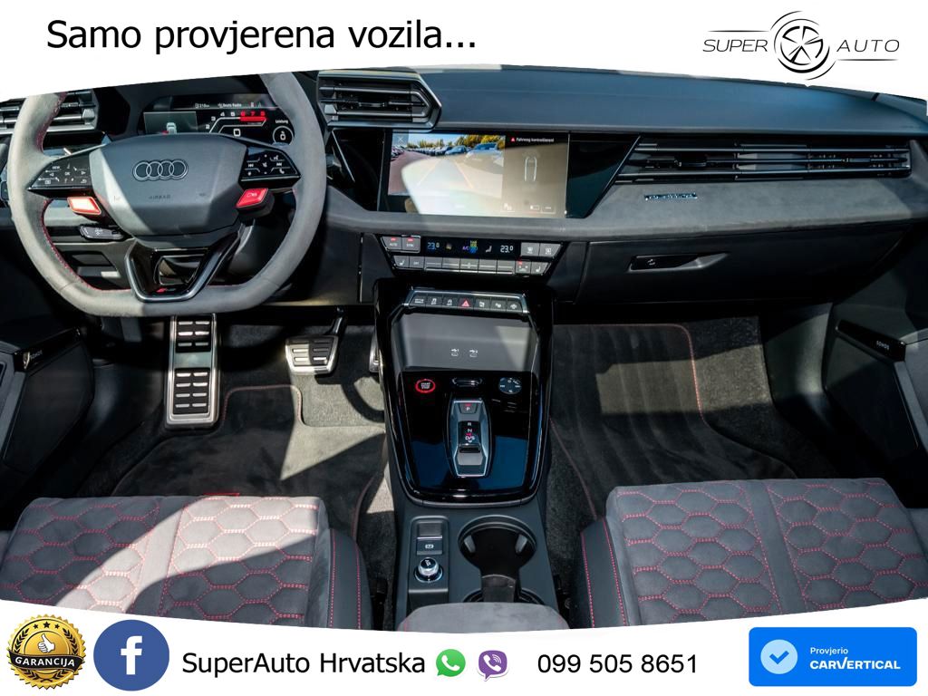 Audi RS3 Sedan 2.5 TFSI (400 KS) quattro S tronic LED+GR SJED+ACC