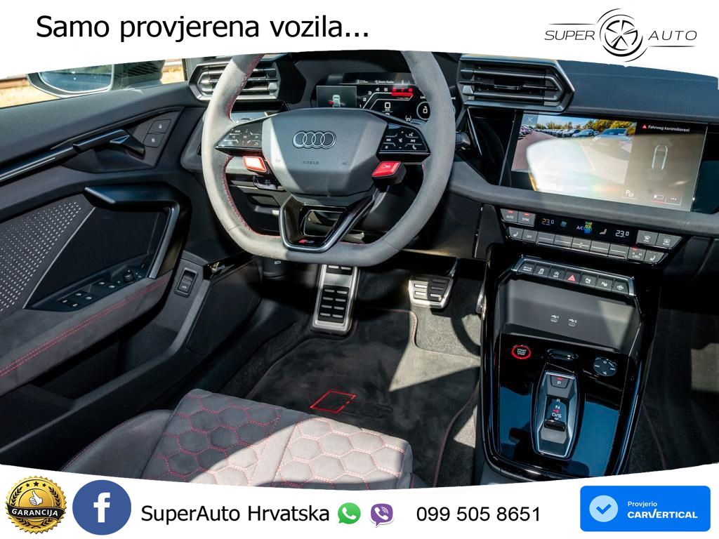 Audi RS3 Sedan 2.5 TFSI (400 KS) quattro S tronic LED+GR SJED+ACC