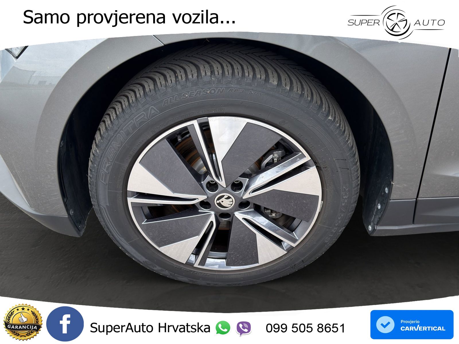 Škoda Enyaq iV 85x 82 kWh (286 KS) AWD