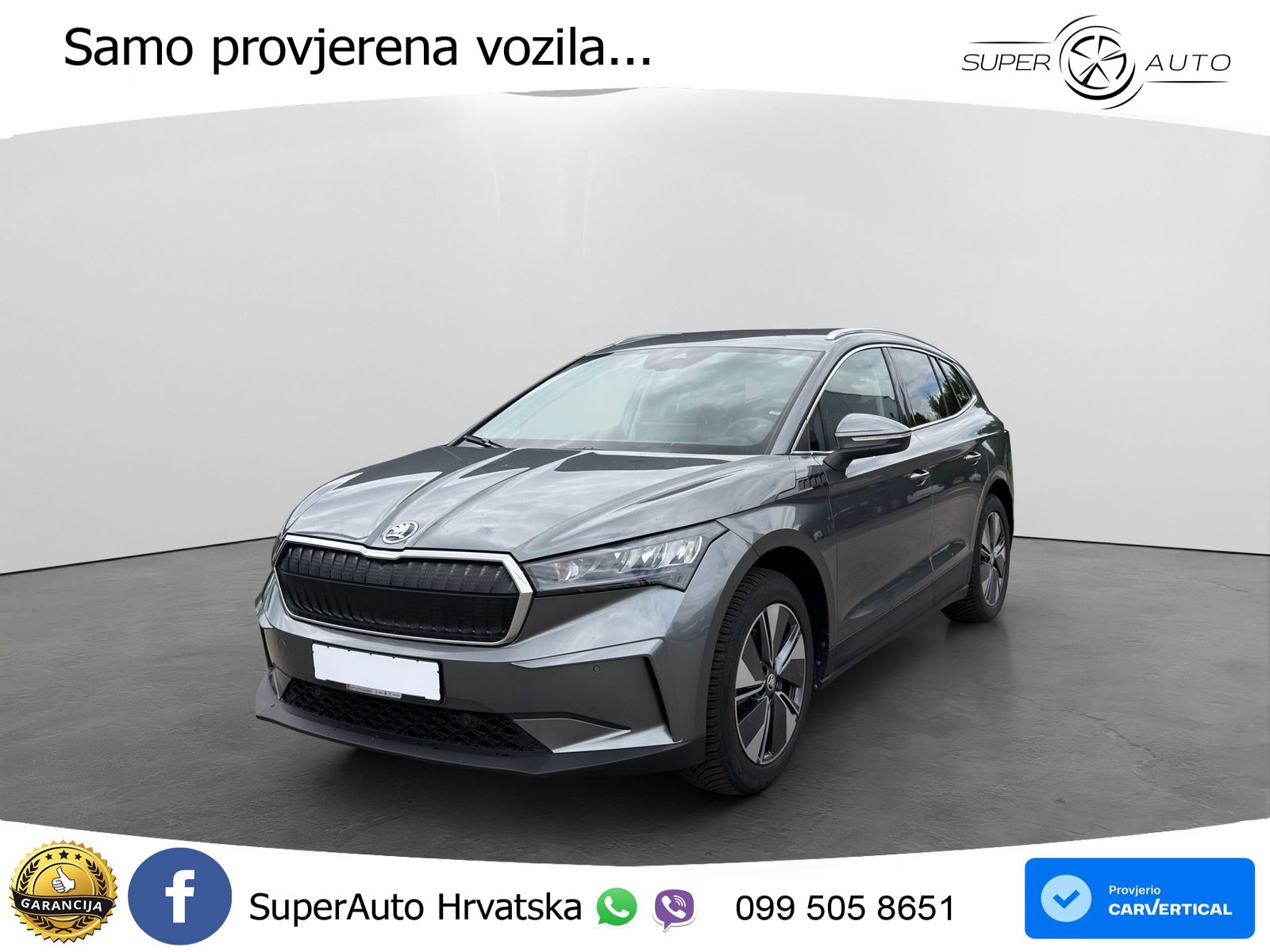 Škoda Enyaq iV 85x 82 kWh (286 KS) AWD