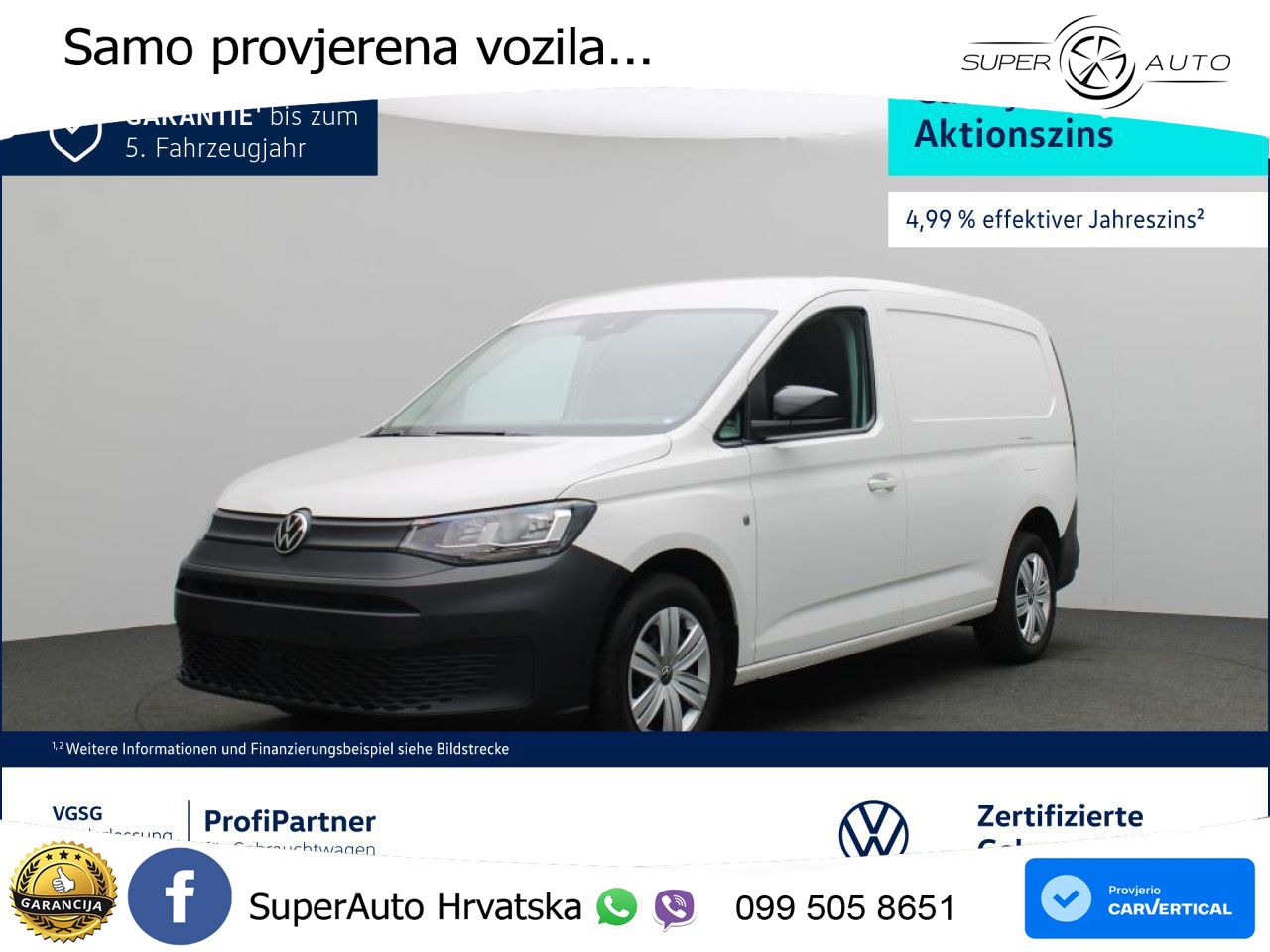 VW Caddy 122 KS