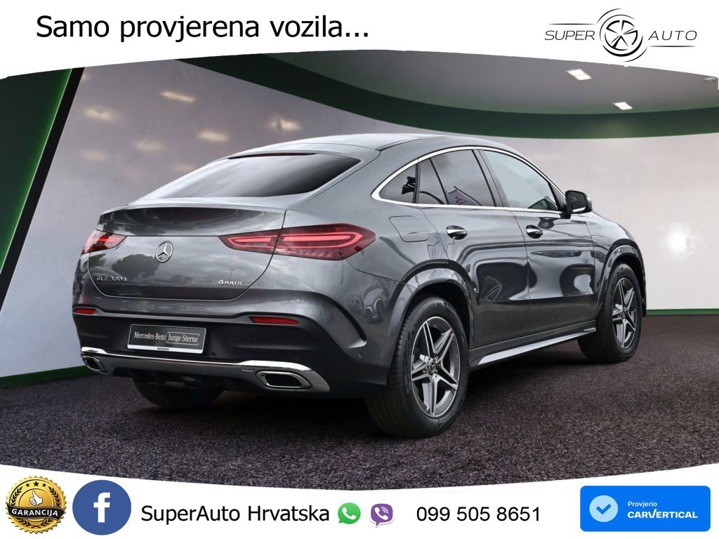 Mercedes GLE Coupe 300d (269 ks) EQ Boost 4MATIC 9G-TRONIC AMG