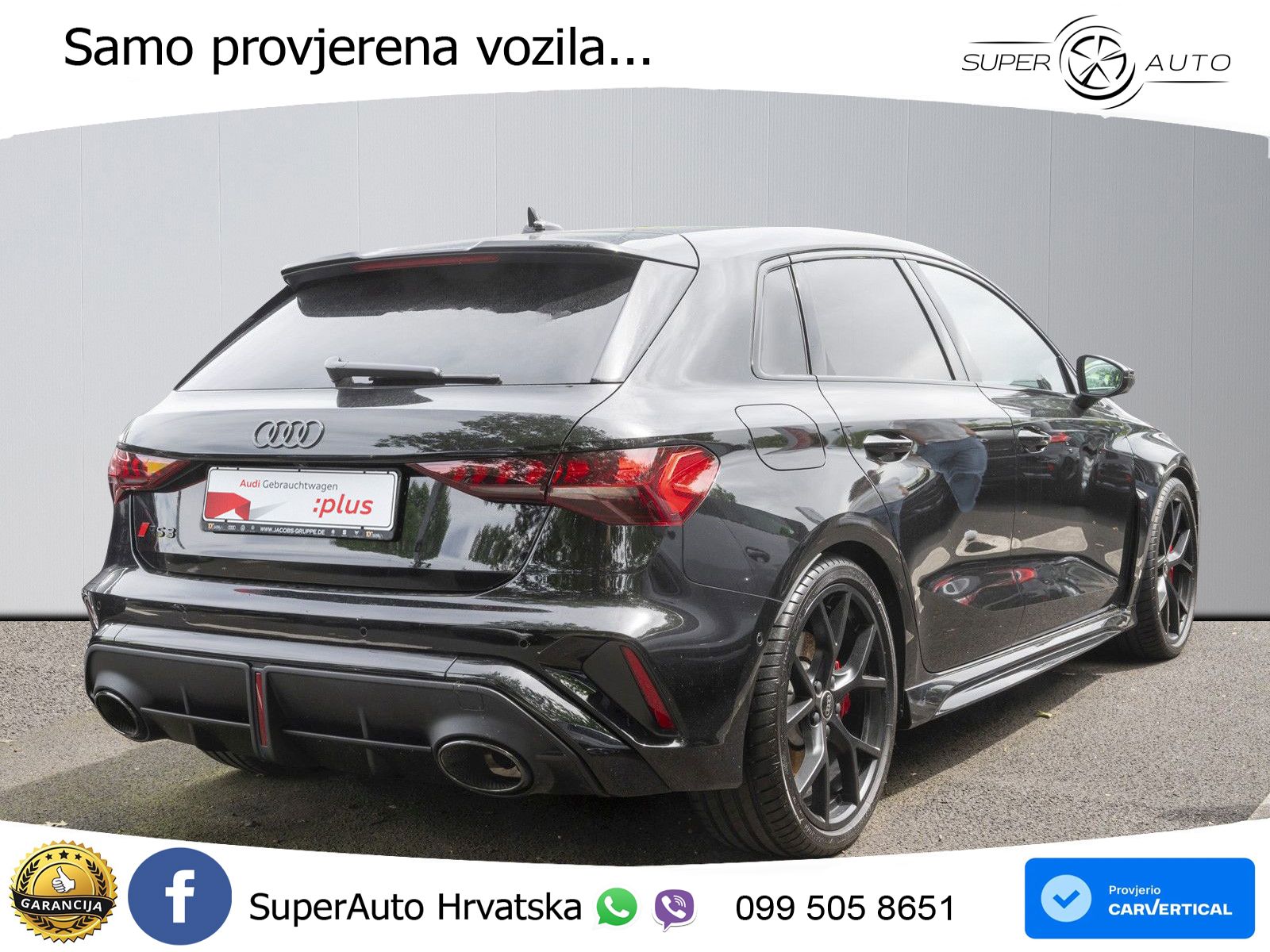 Audi RS3 Sportback 2.5 TFSI (400 KS) quattro S tronic LED+GR SJED+ACC