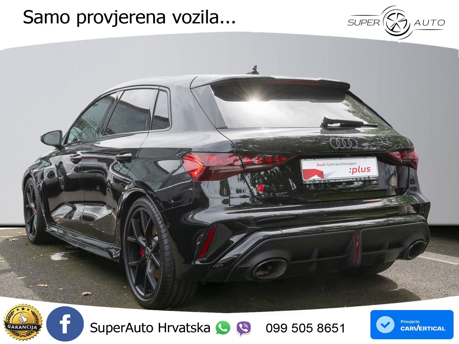 Audi RS3 Sportback 2.5 TFSI (400 KS) quattro S tronic LED+GR SJED+ACC