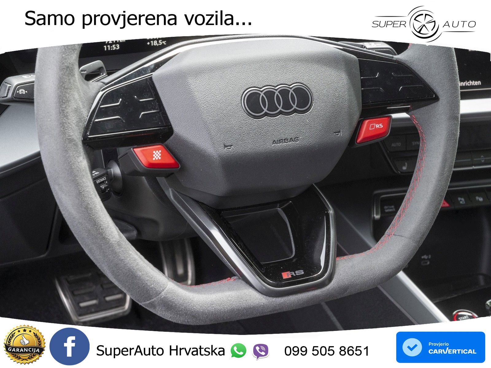 Audi RS3 Sportback 2.5 TFSI (400 KS) quattro S tronic LED+GR SJED+ACC