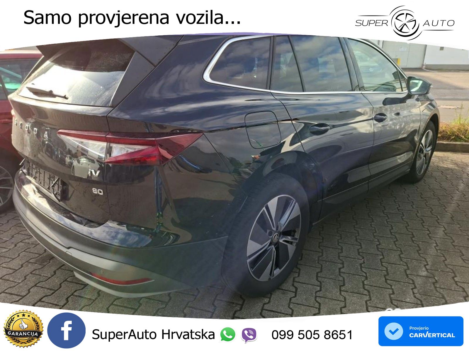 Škoda Enyaq iV 80 82 kWh (204 KS) Lodge LED+GR SJED+ACC