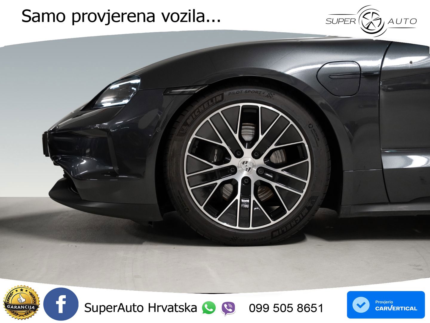 Porsche Taycan 105 kWh (435 KS)
