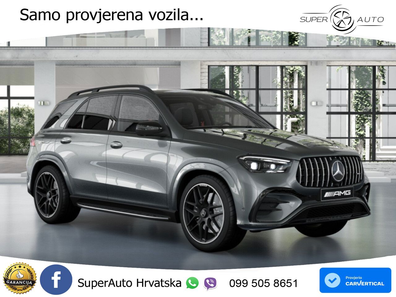 Mercedes AMG GLE 53 (435 KS) EQ Boost 4MATIC+ AMG SPEEDSHIFT TCT 9G LED+GR SJED+ACC