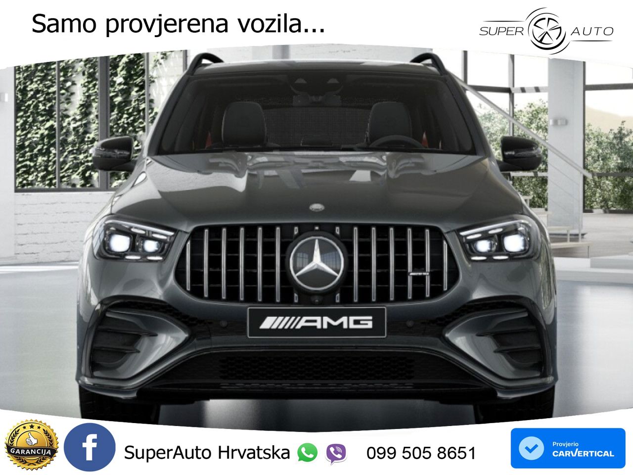 Mercedes AMG GLE 53 (435 KS) EQ Boost 4MATIC+ AMG SPEEDSHIFT TCT 9G LED+GR SJED+ACC