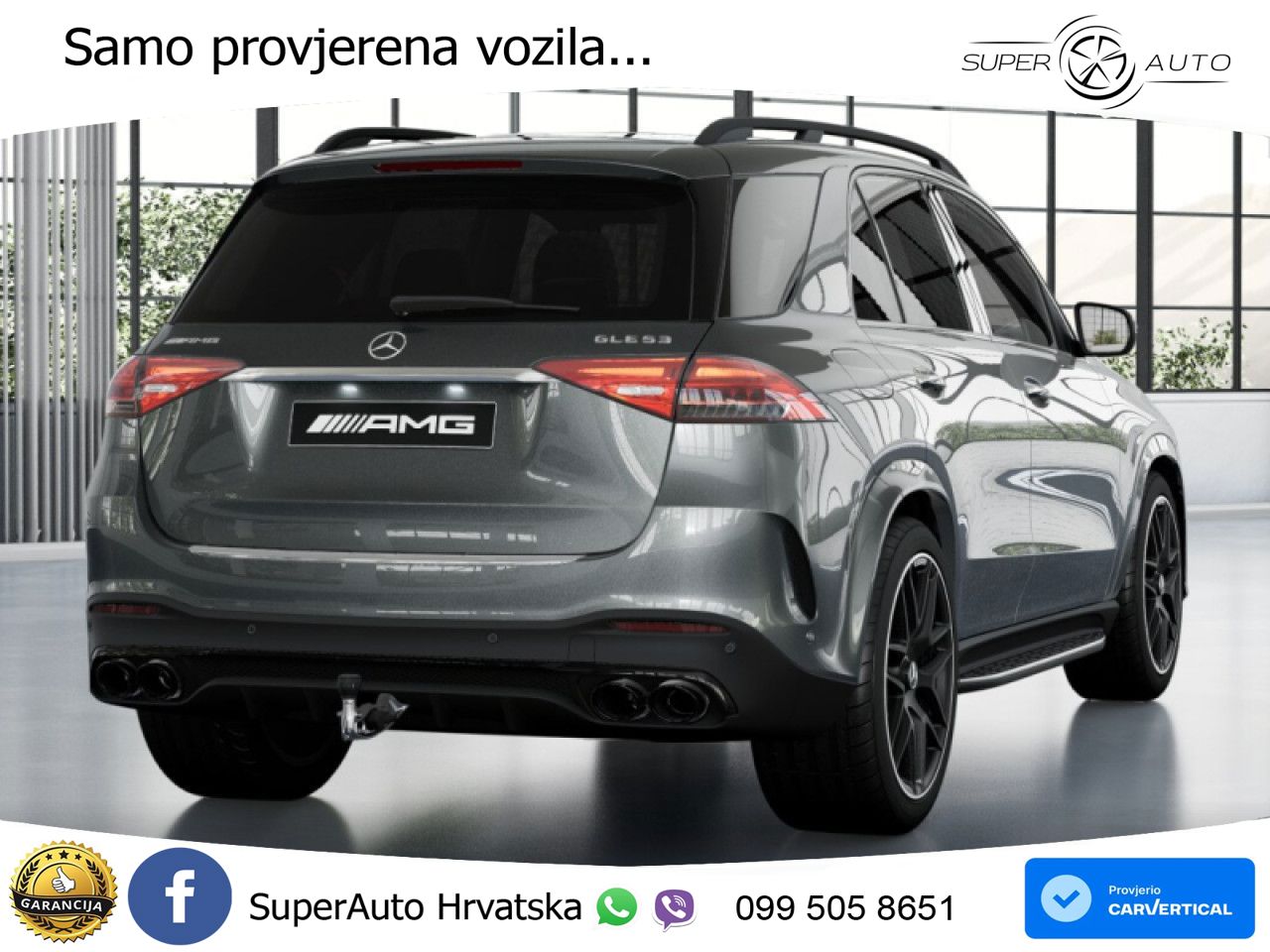Mercedes AMG GLE 53 (435 KS) EQ Boost 4MATIC+ AMG SPEEDSHIFT TCT 9G LED+GR SJED+ACC