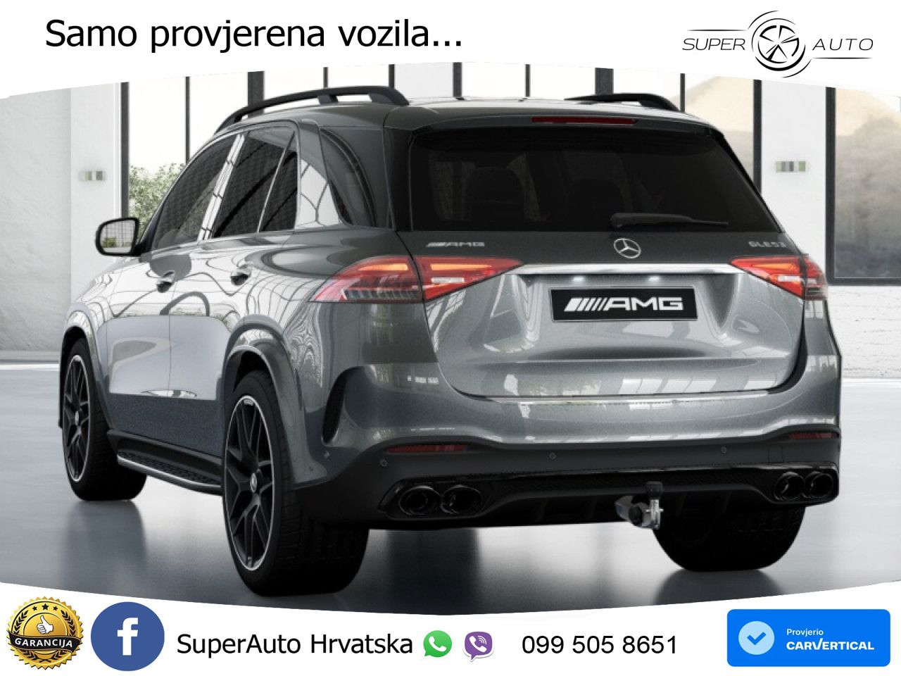 Mercedes AMG GLE 53 (435 KS) EQ Boost 4MATIC+ AMG SPEEDSHIFT TCT 9G LED+GR SJED+ACC