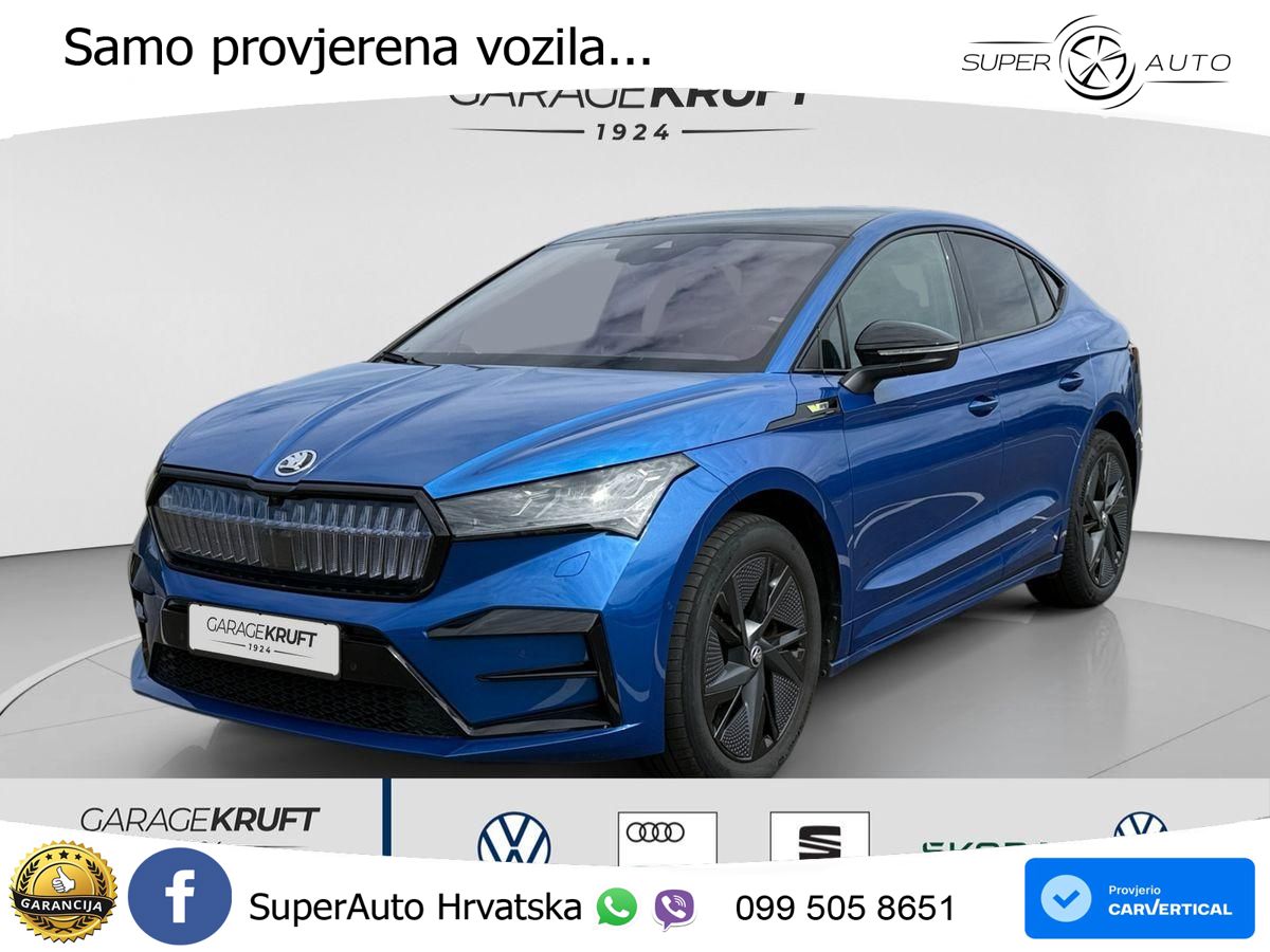 Škoda Enyaq Coupe iV RS 82 kWh (299 KS) AWD LED+GR SJED+ACC