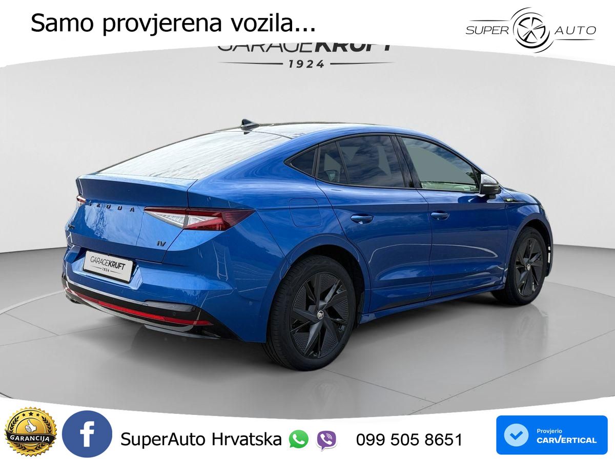 Škoda Enyaq Coupe iV RS 82 kWh (299 KS) AWD LED+GR SJED+ACC